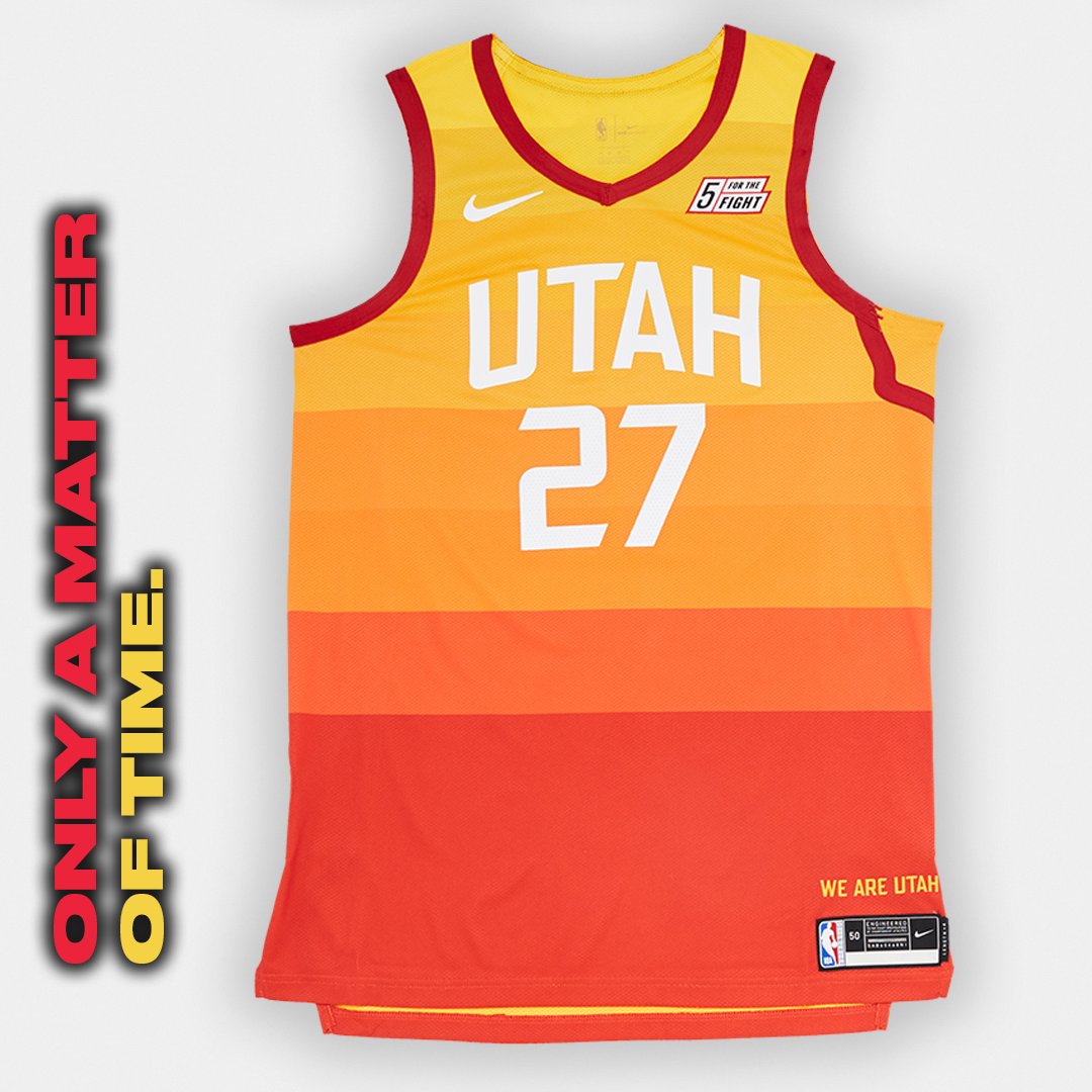 ONLY A MATTER OF TIME. Get your  @utahjazz Nike NBA City Edition Jersey NOW   https://on.nba.com/34qz8PJ 