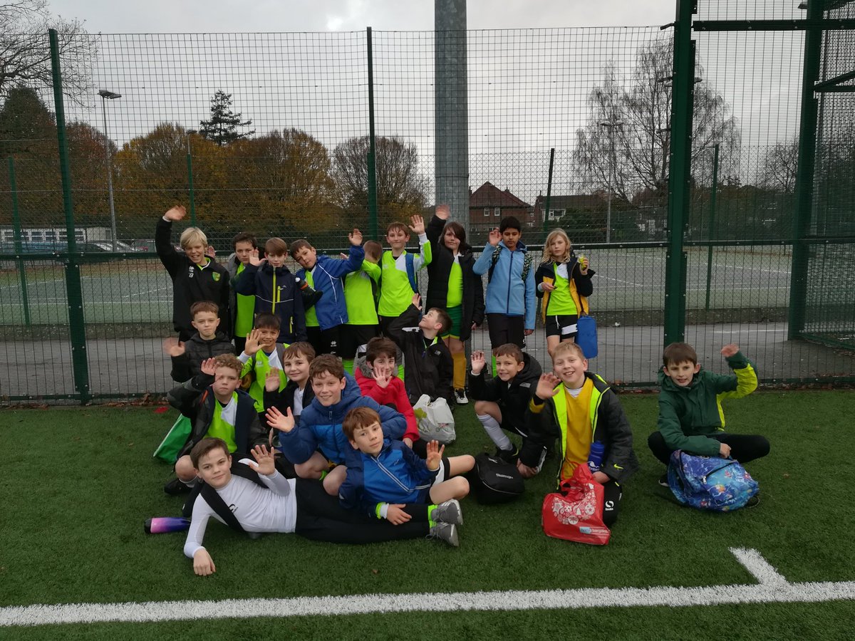 21 happy children following their friendly football tournament this afternoon. Well played everyone involved, you all did us proud! <a href="/WeAreStWilliams/">St William's Primary</a>