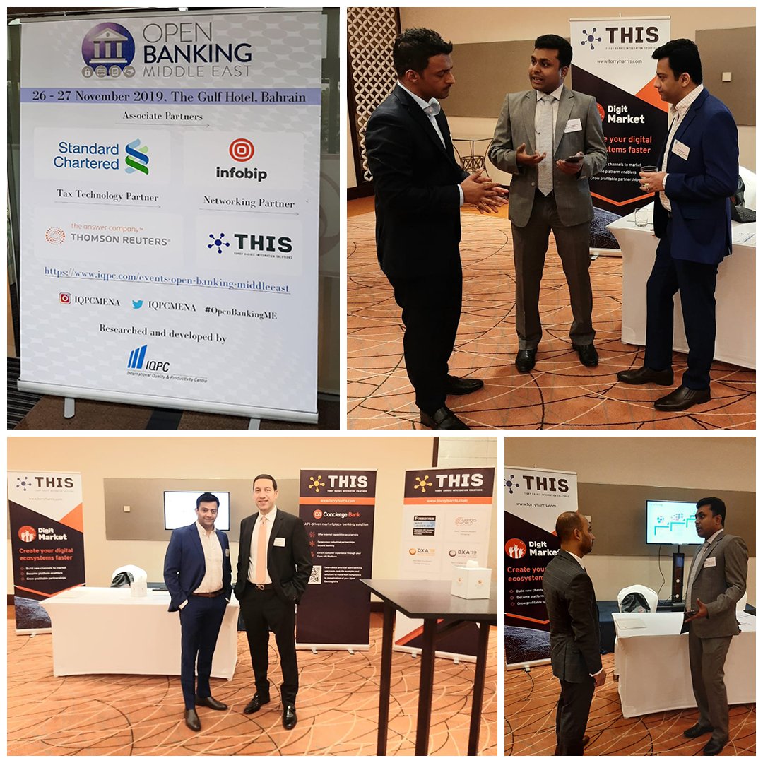 torryharris's tweet photo. LIVE! from #OpenBanking #MiddleEast at @TheGulfHotelBH. Meet us at Stall No. 4 to explore our Open banking solutions.
Visit https://t.co/lSC56AIkW5 to know more.
#OpenBankingAPIs #DigitalTransformation #THISisIT #DigitalMarketplace #DigitMarket #API #APIManagement
@iqpcmena https://t.co/NVIK4VbFaT