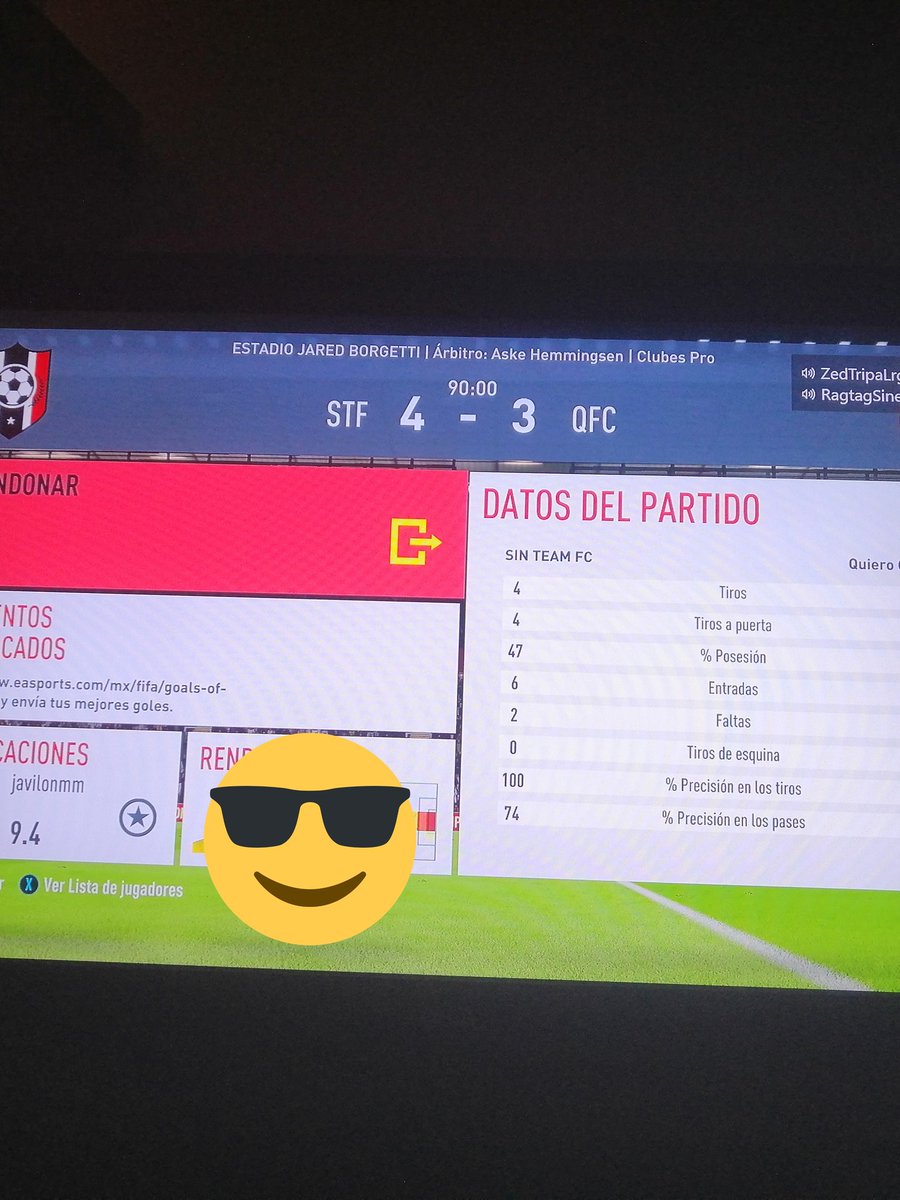 SinTeamFC1's tweet photo. Uno de los partidos de anoche donde se logró la victoria en la liga @VPN_MEXICO https://t.co/njTCwxPOxp