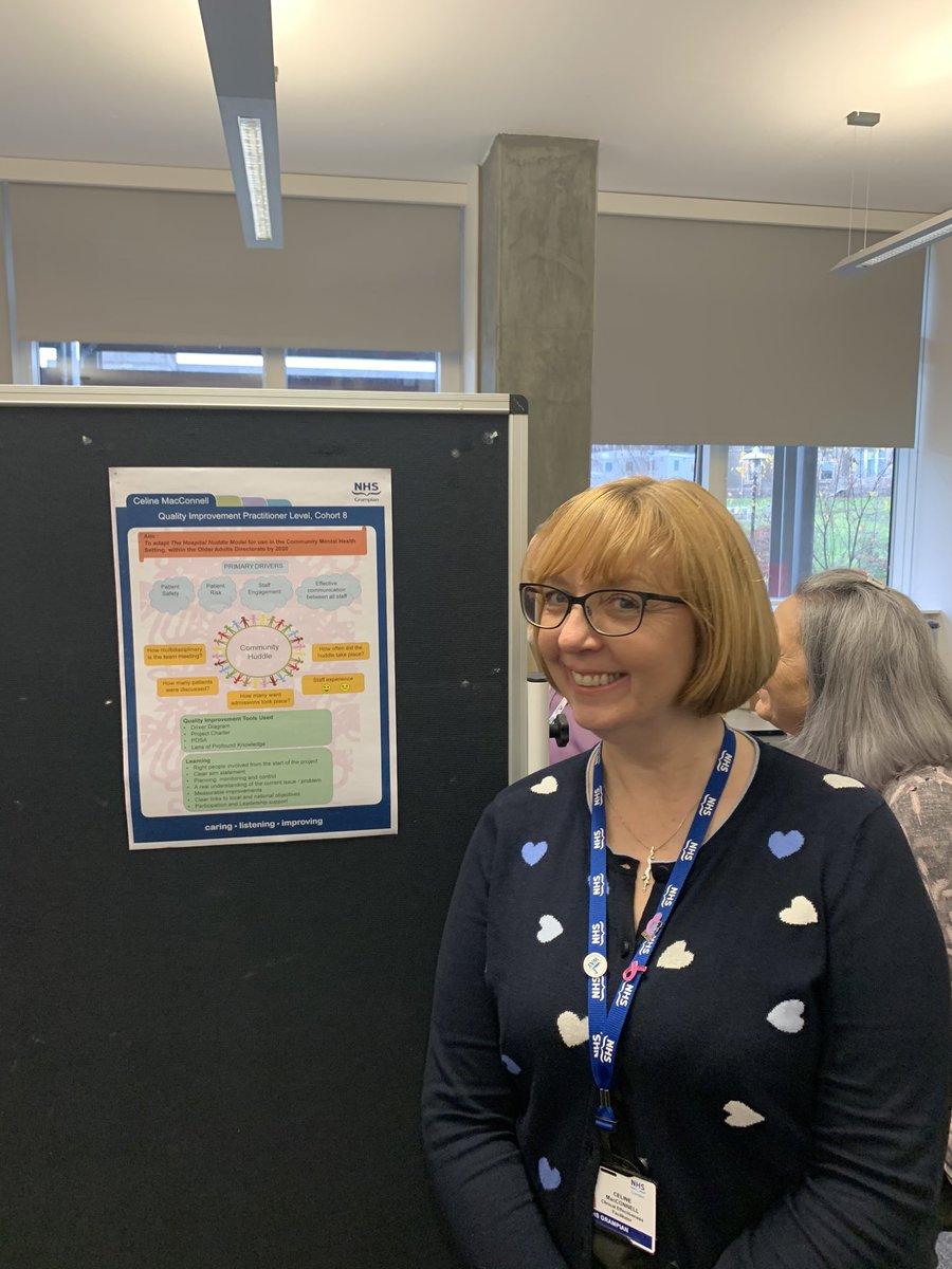 Sharing their QI learning. Some amazing projects on show QI practitioner programme cohort 8 <a href="/NHSGrampian/">NHS Grampian</a> #inspiredbyQI
