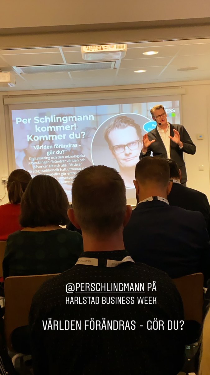 ”Inget annat land har skapat så många globala varumärken per capita” Föredraget ”Världen förändras” med <a href="/perschlingmann/">Per Schlingmann</a> på Karlstad Business Week. De tre megatrenderna kommer påverkas av hållbarhetslagistiftning som kommer att skärpas.