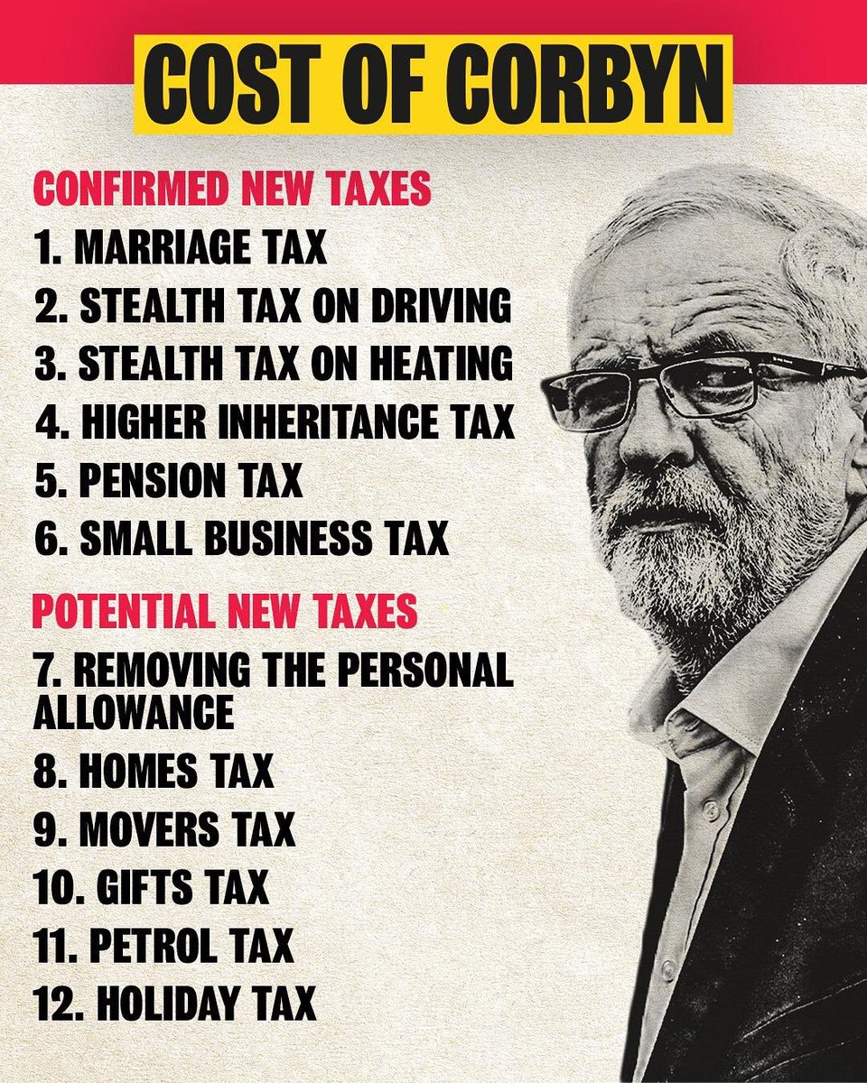 dean4watford's tweet image. Labour's tax increases would be for the many, not the few! #CostofCorbyn #KeepWatfordBlue