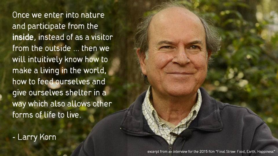 LokaLocus's tweet photo. The words of Larry Korn live on. They are embraced by Loka.  We always imagined he would visit the school &amp; farm in Bihar one day and treasure the brief interactions, his encouraging words. Thank you Larry for making this world a more bright &amp; beautiful place. #onestrawrevolution https://t.co/vYUuRNQuM1