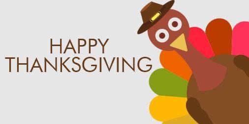 BluffCityElem's tweet photo. Happy Thanksgiving to all our Grizzlies! We can’t wait to see you all back in school on Monday, Dec 2nd! https://t.co/S6UVQEmzmG