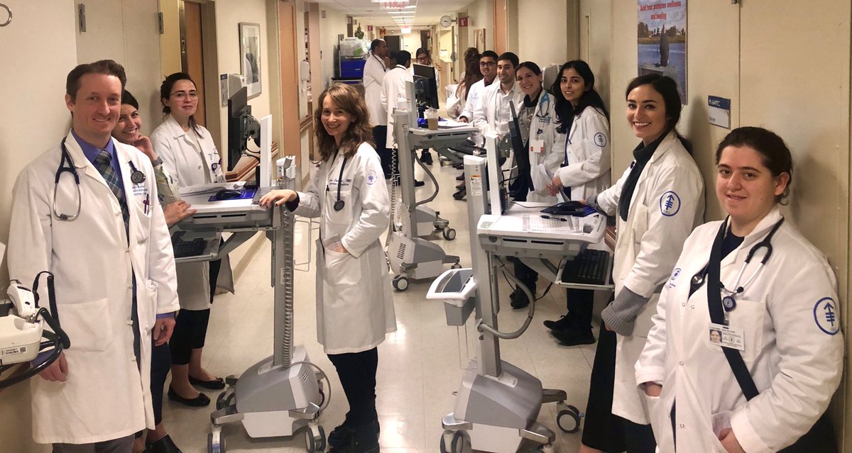 YJanjigianMD's tweet photo. Morning rounds on #STGI oncology floor @sloan_kettering. #Hospitalist teams providing superb specialized  care to our patients. Thank you @BarbaraEganMD Dr. Kumar, Dr. Goring,  Dr. Meadows &amp; many others for your incredible dedication. @DrPhilKantoff https://t.co/hAjDzEvScJ