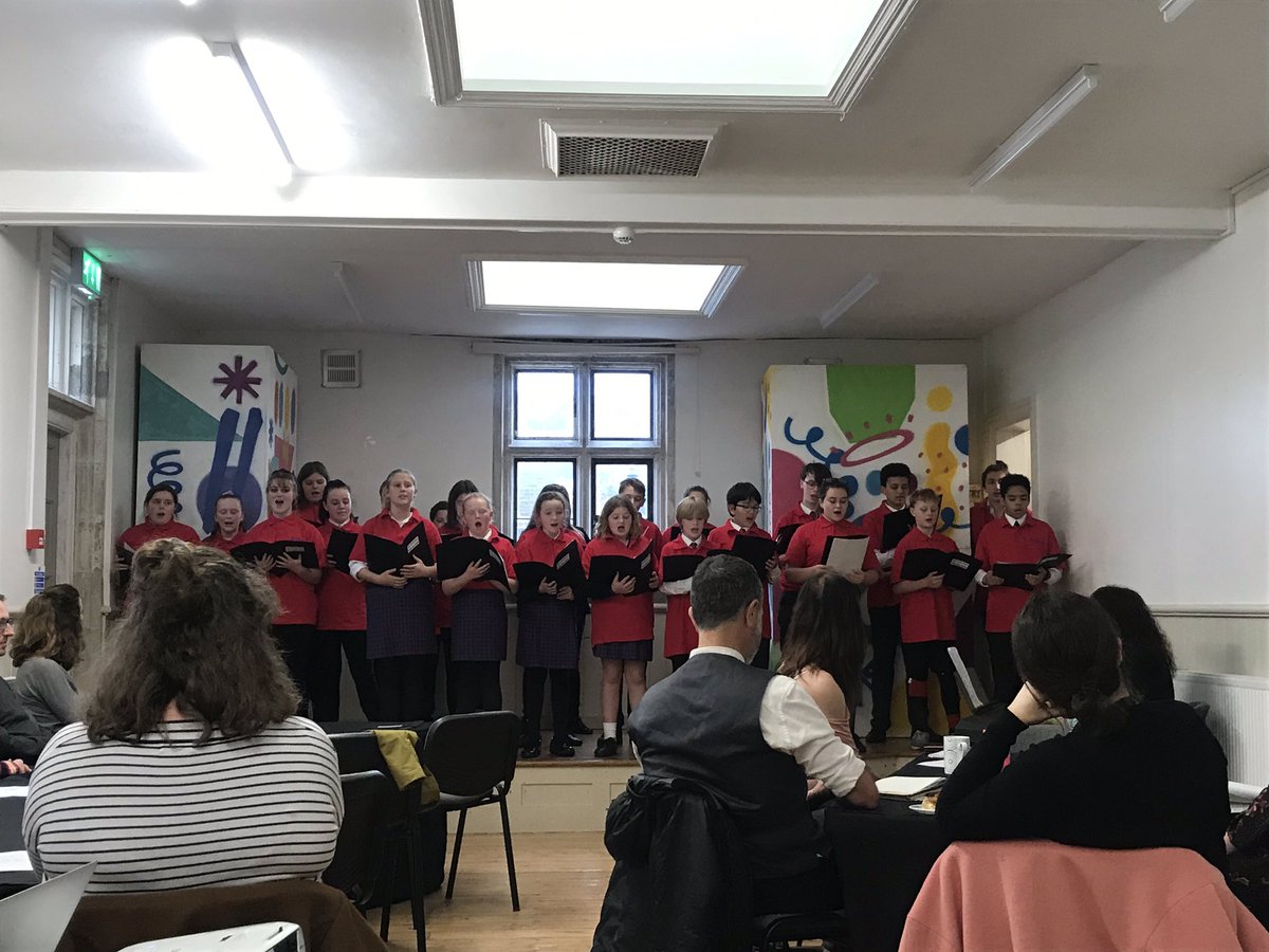 Liz_Bate's tweet photo. Our CEP board chair
Kerry Jordan-Daus @EastKentCEP introduces EKST Choir; a group that brings children from different areas and schools together to sing:

“Let’s learn together, have shared experience, entertain, not be judged and do stuff that is in our blood!” https://t.co/kxbuKmKaa7