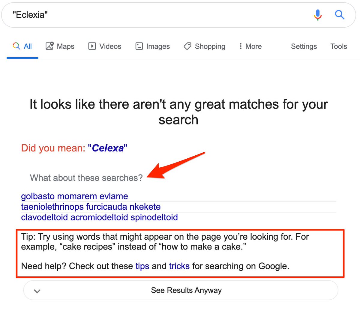 O Xrhsths Barry Schwartz Sto Twitter Google Giving Searchers Tips And Tricks On How To Search When Google Fails To Return Any Good Results Via Semrush T Co G8vpgxruwf T Co Nvwu4jsjvm