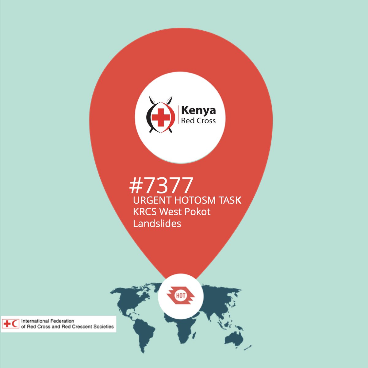 510: The Netherlands Red Cross data & digital team (@redcross510) on Twitter photo On behalf of the <a href="/KenyaRedCross/">Kenya Red Cross</a>
via the @federation we ask for urgent support to assess initial impact of #PokotLandslide <a href="/hotosm/">Humanitarian OpenStreetMap Team</a> #Data will be used to inform rescue operations on the ground as to where & how many people are affected tasks.hotosm.org/project/7377#b… 🌍🗺️💚 On behalf of the <a href="/KenyaRedCross/">Kenya Red Cross</a>
via the @federation we ask for urgent support to assess initial impact of #PokotLandslide <a href="/hotosm/">Humanitarian OpenStreetMap Team</a> #Data will be used to inform rescue operations on the ground as to where & how many people are affected tasks.hotosm.org/project/7377#b… 🌍🗺️💚