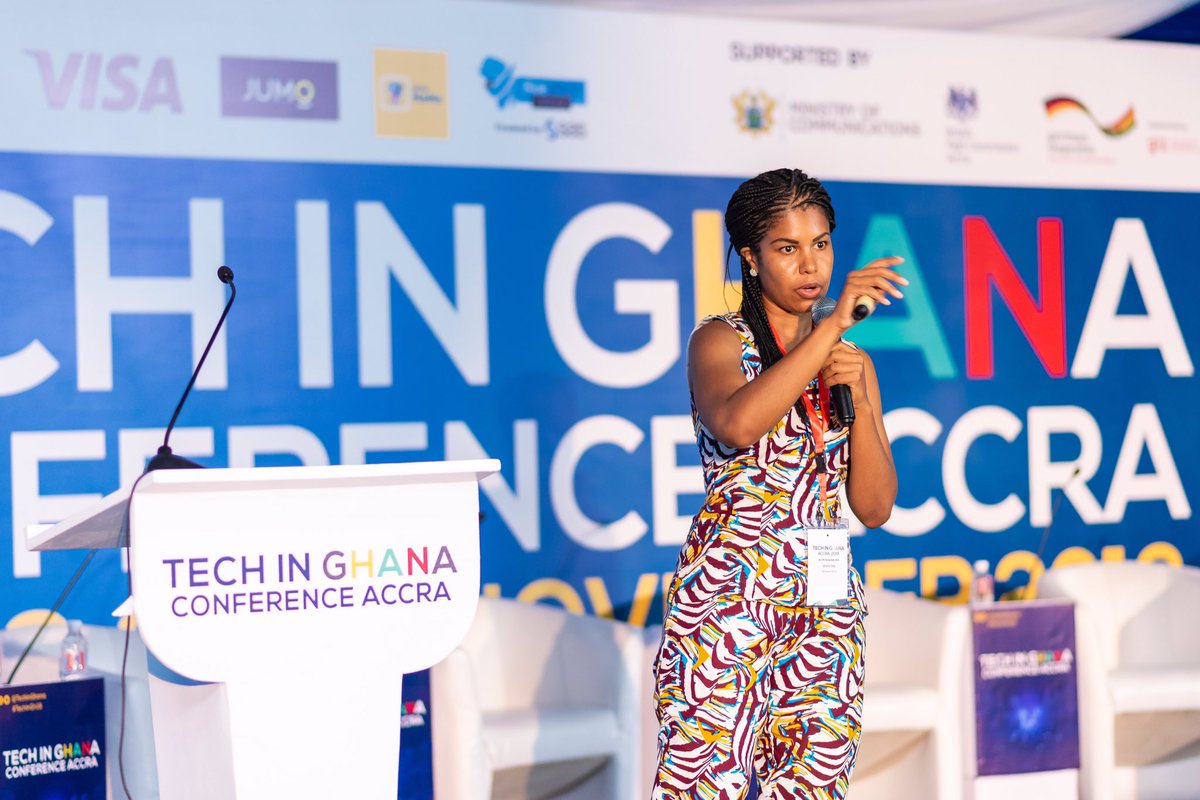 TechInGhana's tweet image. Up next at #TechinGH19 we shine a spotlight on women in tech on our female tech entrepreneurs session.
Featuring @MiisheAddy @IzzyObeng @busy_gh @MoniqueBaars @foundervine @fineazy_  @JetstreamAfrica @ZiplineGhana
