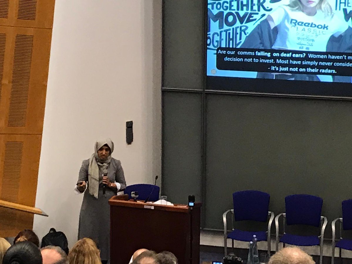 MarthaRWebb's tweet photo. Great to be able to share the work @wisdomcouncil and the Yes She Can project firms have been doing to get investing on the radars or more women #yesshecan #saveforlife #gettingonradars https://t.co/WpMRMAUlqX
