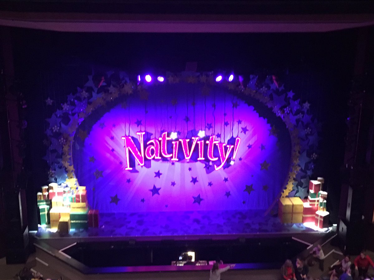 Very excited to be with <a href="/PlymouthCollege/">Plymouth College</a> Year 5 and 6 <a href="/TRPlymouth/">Theatre Royal Plymouth</a> to watch Nativity the Musical. Thank you to the theatre staff for making us so welcome