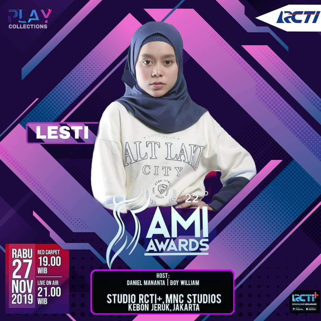 Malem ini #LestyKejoraAmiAwards2019 mudah2an ada rezekinya <a href="/Lesti_Jenong_DA/">Lestykejora</a>