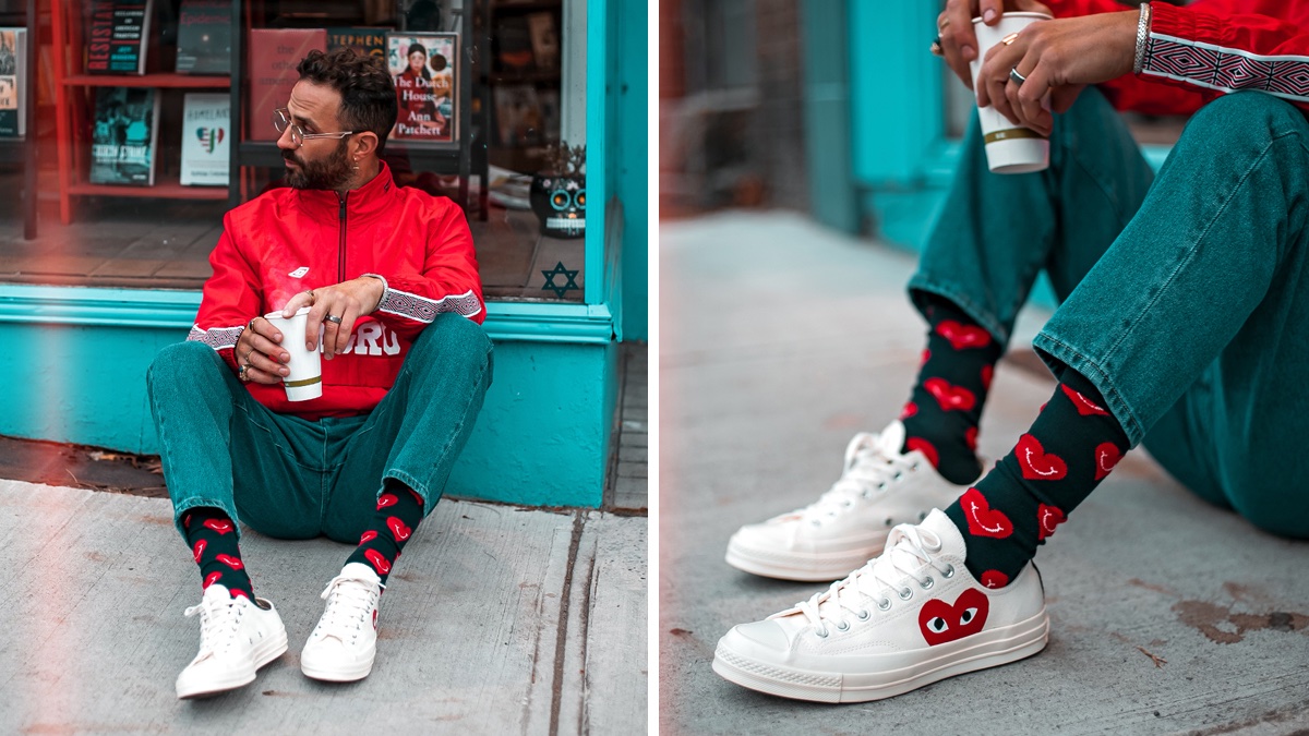 bluecollarprep's tweet image. Current Mood: Happy Socks! Loving these Smiley Heart @HappySofficial  from @Zappos! They're not just for Valentine's Day...I'm all for rocking these classic fun icons all year long! #ZapposxHappySocks gofyi.ly/D96CCCD5