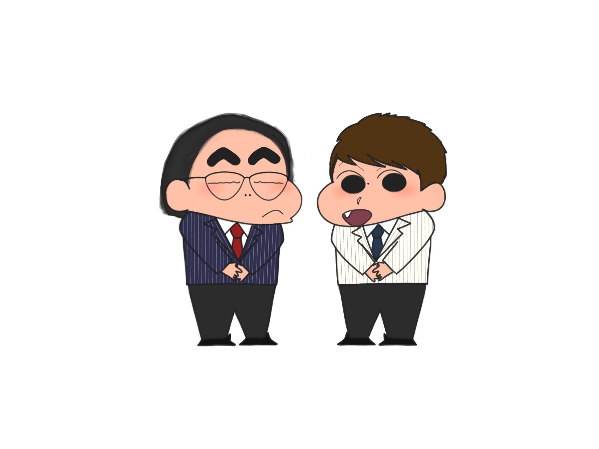 おせき できた しんちゃんと風間くんでアインシュタイン 個人的に風間くんが河井さんっぽくなりすぎてほぼ面影ない 笑 アインシュタイン 稲田直樹 さん 河井ゆずる さん クレヨンしんちゃん