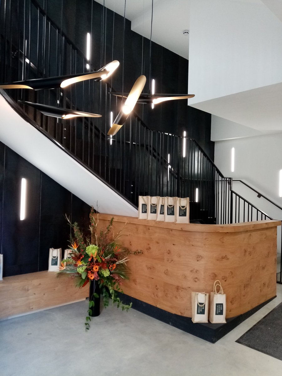 Won't be long before we are welcoming the first Tenants in this reception area at The Brickworks.