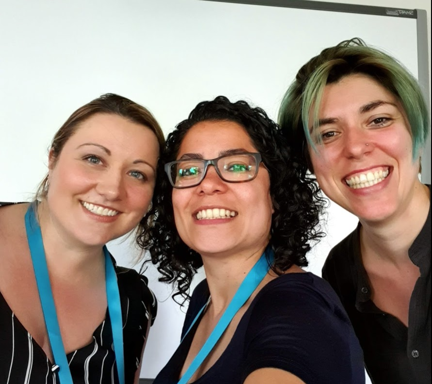 So we wrote a paper together on what we have learned on  @ChildRightsChat so far as a space for  #RightsEducation, we presented it at  @ecer2019 and most importantly, the three of us hang out IN REAL LIFE for the first time since it all started. (8)