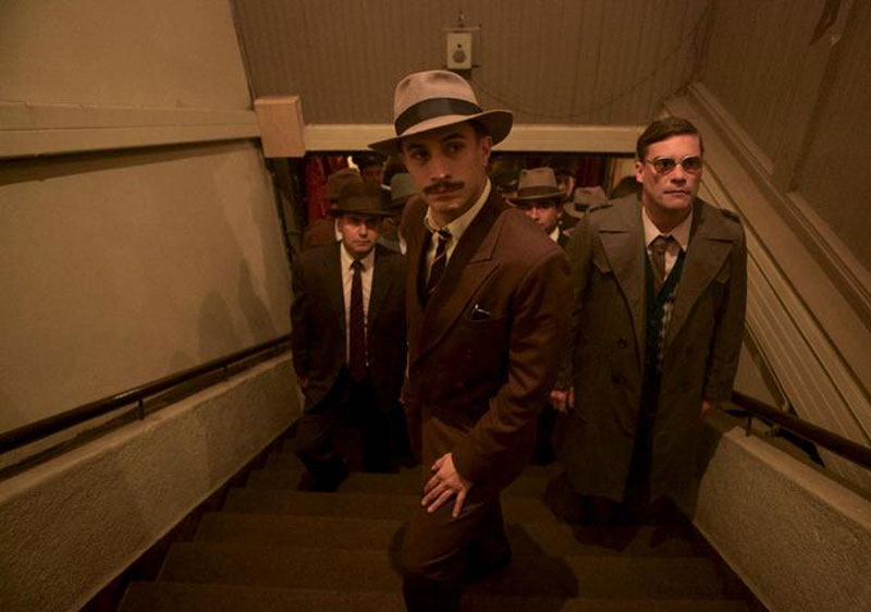 Gael García Bernal in NERUDA (2016, dir. Pablo Larraín)Bernal brings a masterful silliness to the character of inspector Óscar Peluchonneau, animating the film's flattest stretches with his highly entertaining narration.Review:  https://seventh-row.com/2016/12/16/neruda-review-pablo-larrain/