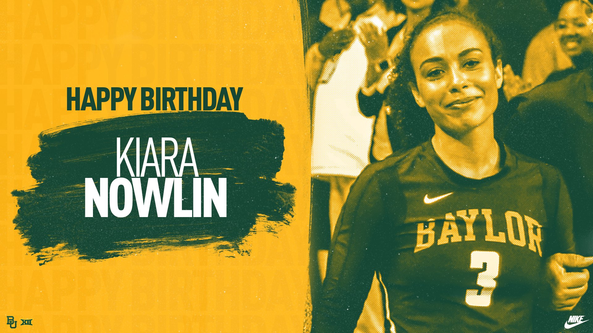  Wishing a Happy Birthday to Kiara Nowlin!  