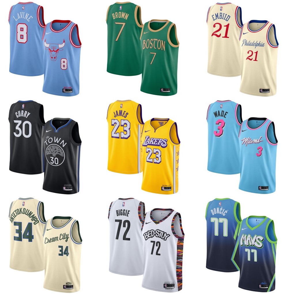 nba nike uniforms 2019