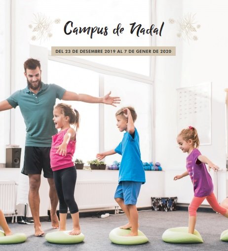 Vine al nostre CAMPUS DE NADAL, del 23 de desembre de 2019 al 7 de gener de 2020, i gaudeix de totes les activitats que hem preparat per a tu: activitats gastronómiques, ritmiques, creatives i esportives, piscina cada dia... i molt més!