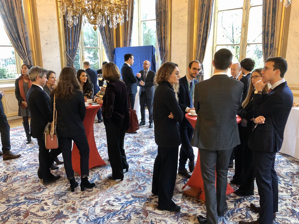 Très heureux d’accueillir ce matin au #Quai_D_Orsay les lauréats de la dernière promotion de l’@ENA_fr, intéressés par les passionnantes missions du ministère de l’Europe et des affaires étrangères. Quel bonheur de rencontrer ces jeunes collègues, motivés et sympathiques !