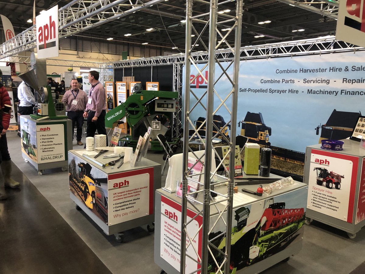 First day ⁦<a href="/CropTecShow/">CropTecShow 🌾</a>⁩ going well.
