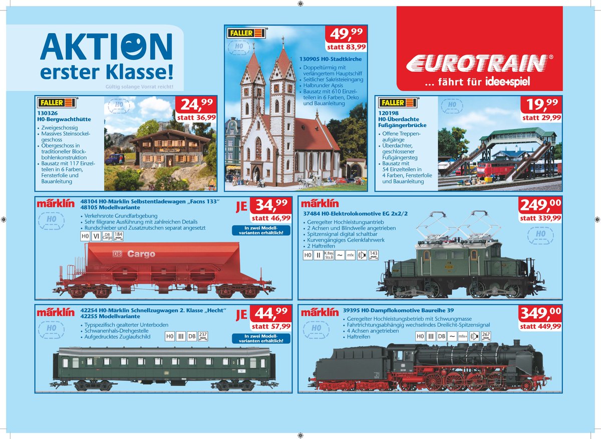 ModellbahnKeser's tweet photo. jetzt neu bei uns  EUROTRAIN ! Modelle !
@ModellbahnKeser 
#eurotrain @ideeundspiel 
Komm doch mal vorbei 
https://t.co/xpDWdfXbht im webshop
oder im Haus
@KeserCompany  Eichenstr. 17 , 82291 Mammendorf https://t.co/5HgAeysi44