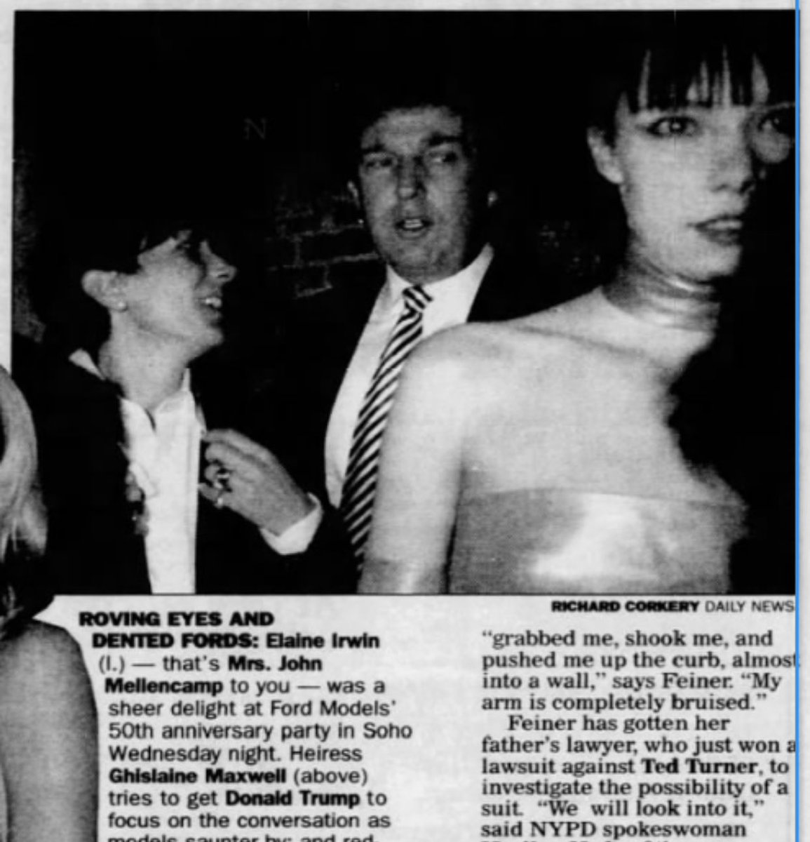 One day very soon,  @realDonaldTrump will claim that he barely knew sex trafficker pedophile and ‘madame’ Ghislaine Maxwell-  tip  @djjeew for more receipts