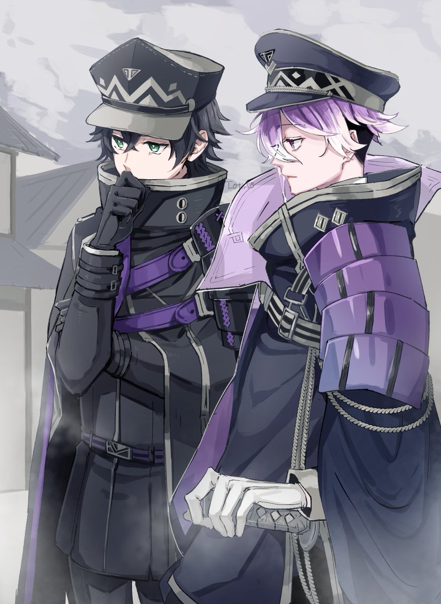 刀剣乱舞 江戸天保調査のときの水心子くんと清麿さんめちゃめちゃかっこよかったけど隅っこで仲 壱屋すみ 3 22 巻発売 の漫画