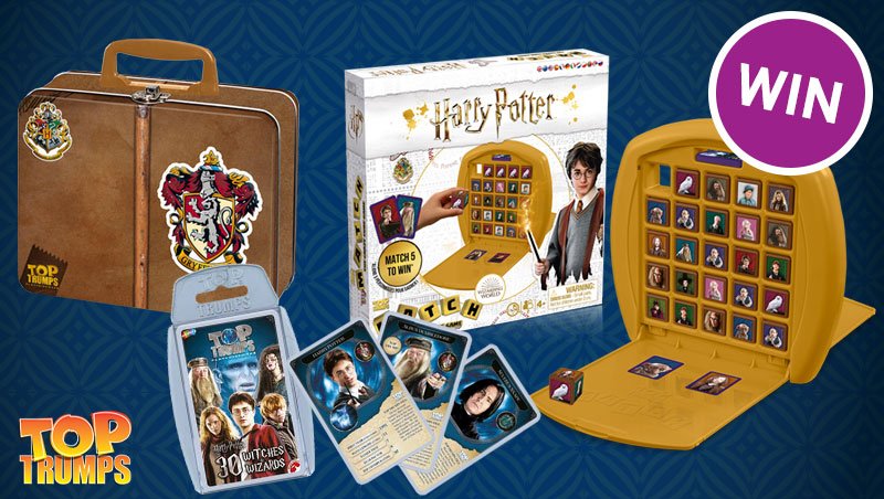It’s #WinItWednesday and the last call for our Top Trumps competition! For your chance to #win a #HarryPotter themed bundle of #TopTrumps games, simply like and RT, then enter via the link below. Good luck!

Enter now: hawkin.com/win-top-trumps…