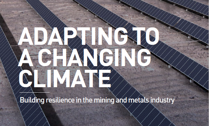 ICMM_com's tweet photo. ICMM’s report on ‘Adapting to a Changing Climate’ shares learnings from member companies on how to build operational resilience and how to assess and manage the physical impacts of climate change in mine sites: https://t.co/TfhFyOEUPO https://t.co/dOYXhITZyK