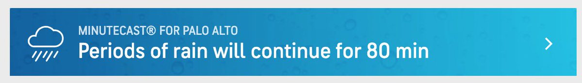 Accuweather palo alto: rain
