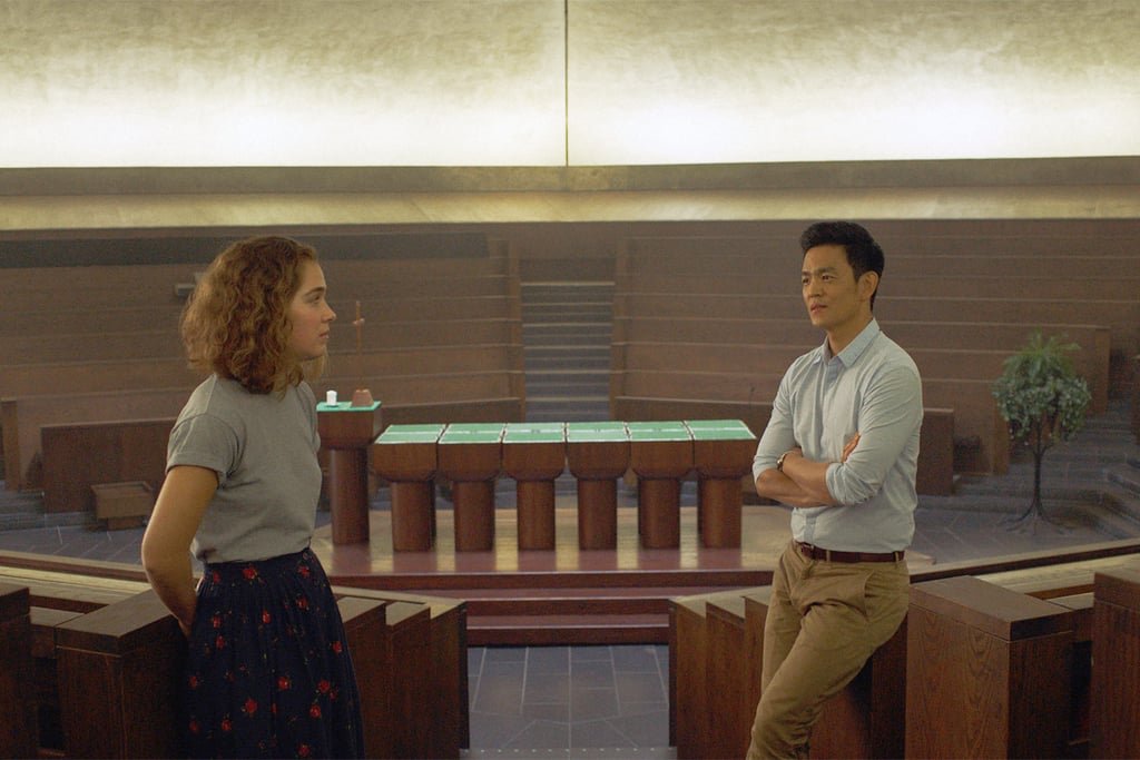 Haley Lu Richardson & John Cho in COLUMBUS (2017, dir. Kogonada)Richardson is heartbreaking as an anxious and lonely young woman longing for more; The calm precision of Cho's movements is completely hypnotic.An analysis of Cho's performance:  https://seventh-row.com/2018/01/25/top-6-performances-2017/