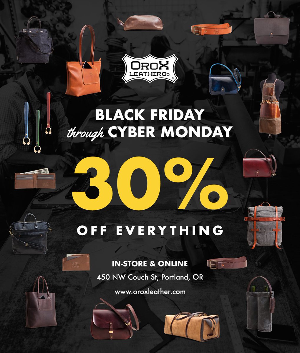 Orox Leather Co. tweet media
