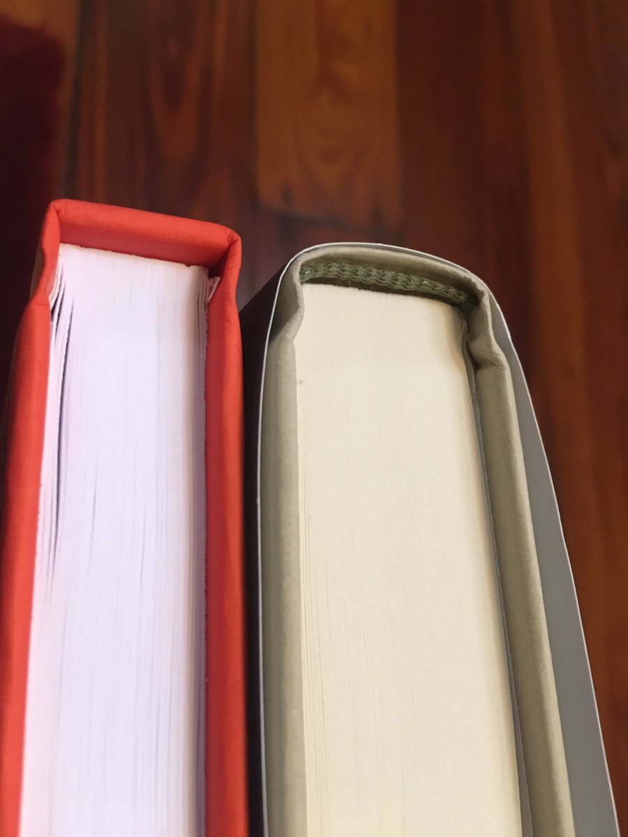 Two more glue-bound hardbacks this week, this time from  @Palgrave_ and  @Regnery. Why is it so rare to find sewn bindings anymore?