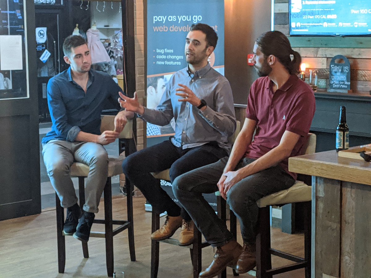 creationdaniel's tweet photo. Kent Digital Meetup, @CREATION's @lukejwilson88 shares how we developed a service from a tech product, alongside experts from the local #tech #digital scene in #Maidstone https://t.co/GP72edYDZD