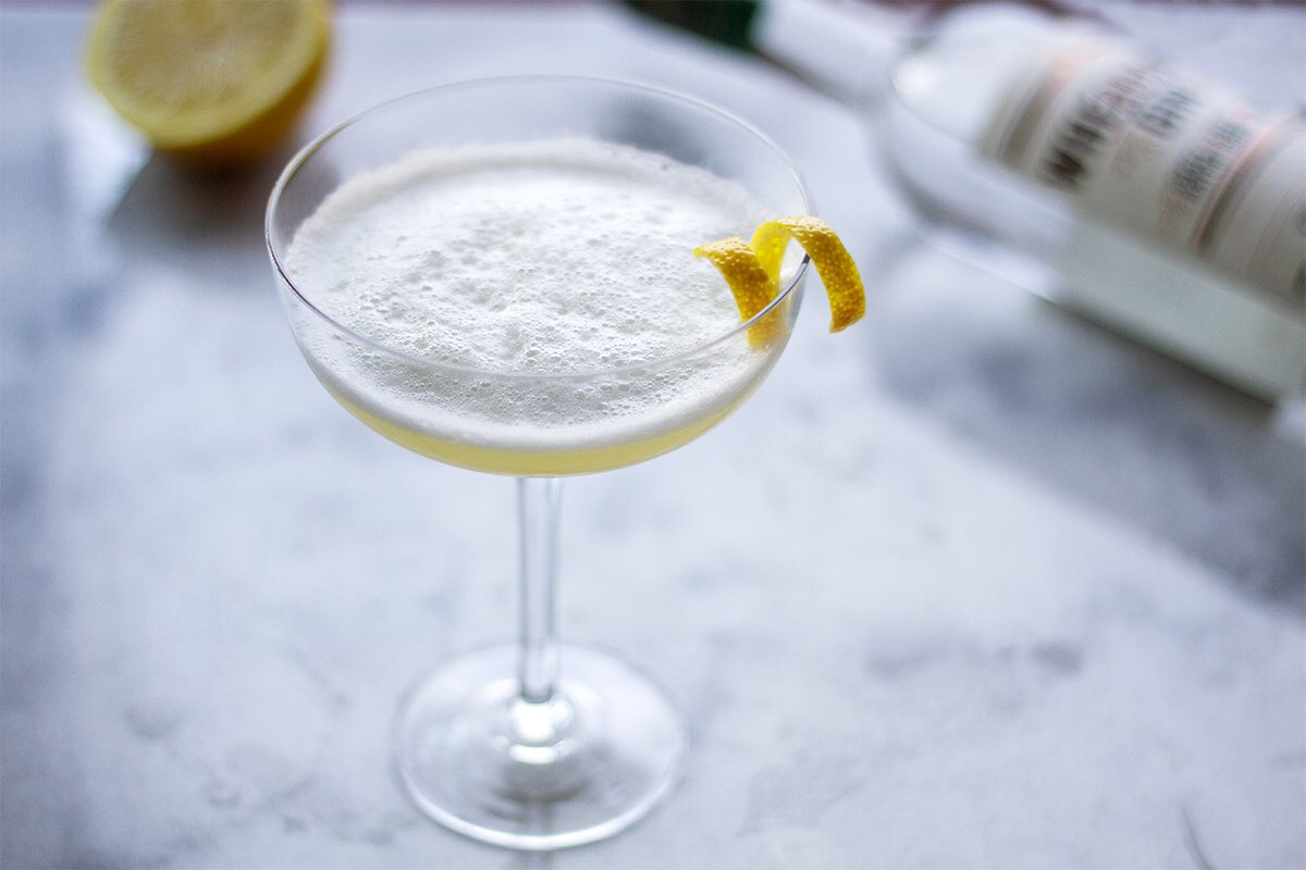 If you're now a master of the "reverse dry shake" after trying it with our recent Clover Club cocktail suggestion, then you can put your skills to good use again with our latest classic cocktail, the White Lady.  
Find out how to shake one up at:
bit.ly/2rWsaUj
#cocktail