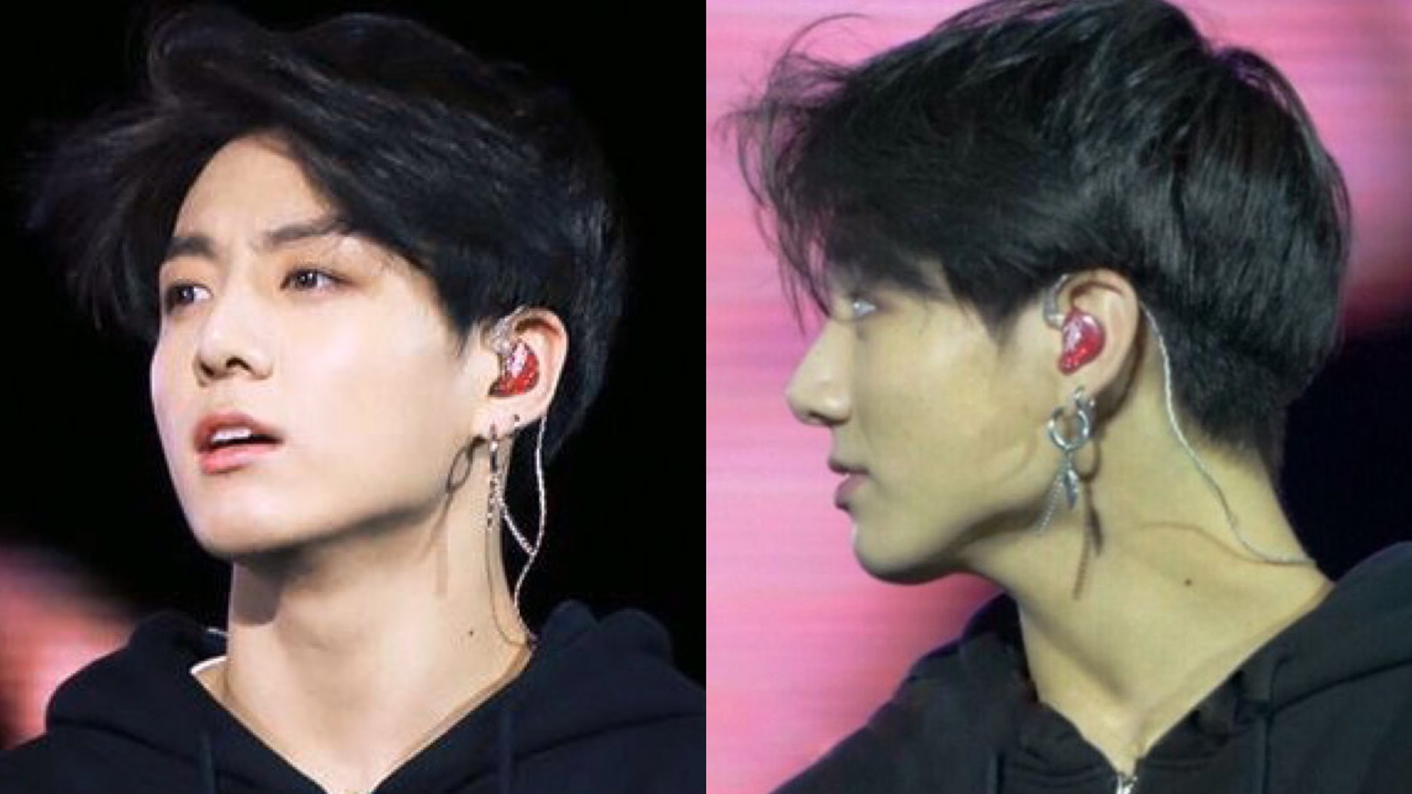 I come bearing gifts; jungkook’s side profile.