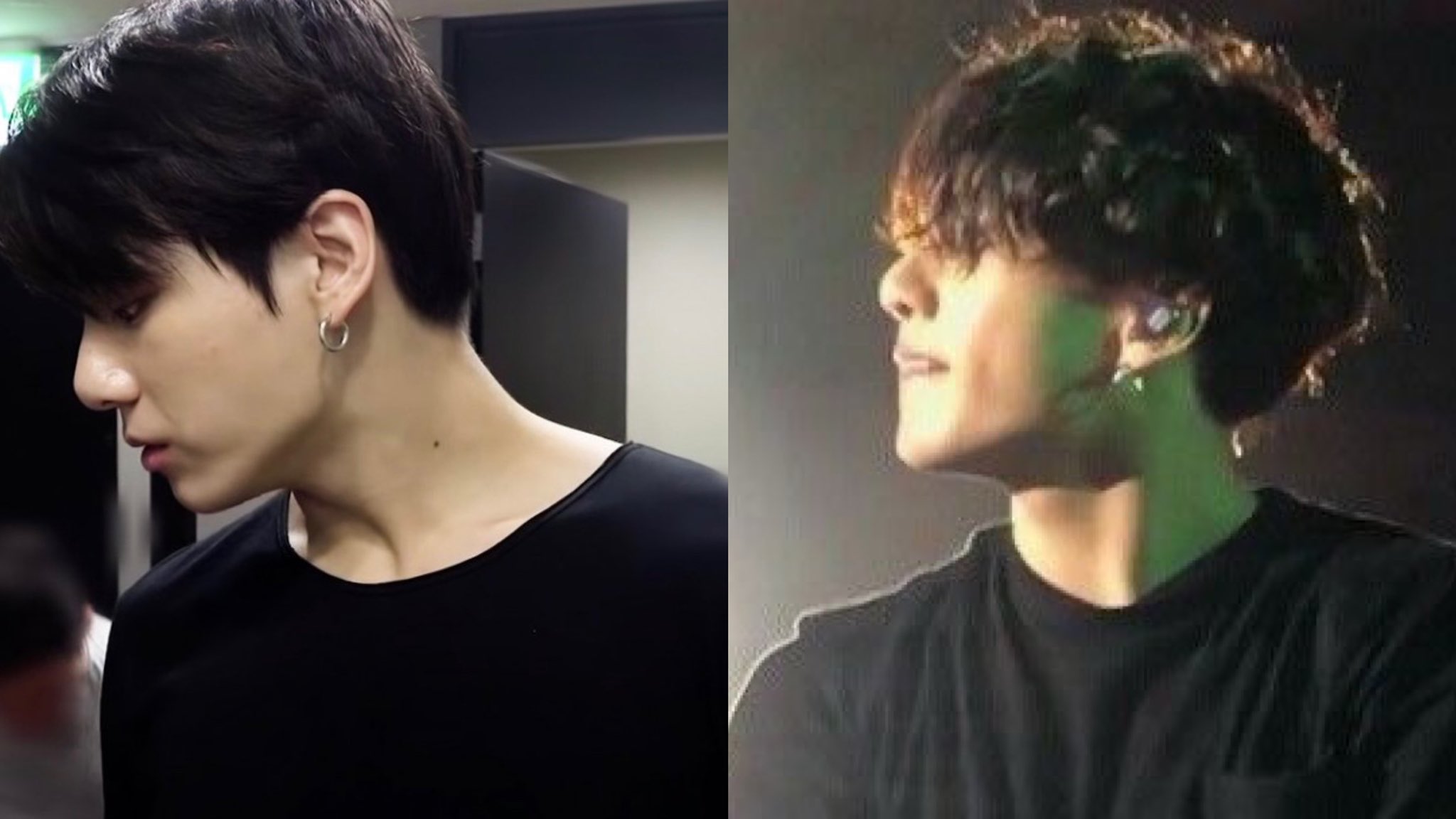 I come bearing gifts; jungkook’s side profile.