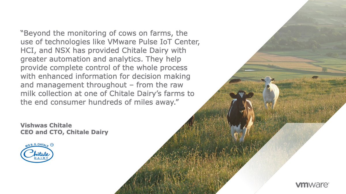 brent_BWD's tweet photo. IoT News: India's Chitale Dairy enhances decision making across the entire production and distribution processes with IoT and VMware Pulse IoT Center https://t.co/MWv4n3tS5s #IoT @vmwareIoT #vmware #chitale #iwork4vmware https://t.co/TsgyLCjces