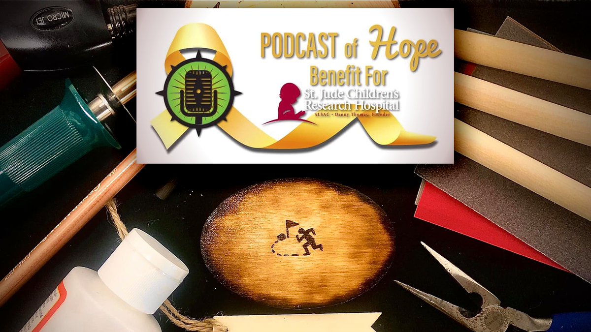 CacheTheLine's tweet photo. The Podcast Of Hope is only 4 days away! Check out the amazing lineup of guests and topics for this 8 hour #geocaching #fundraising marathon with @Geocachetalk!

Here's info about the event, &amp; how I'm participating:
https://t.co/gBaG1yeT6O

Please help, donate &amp; support @StJude! https://t.co/nm5qAzd6fD