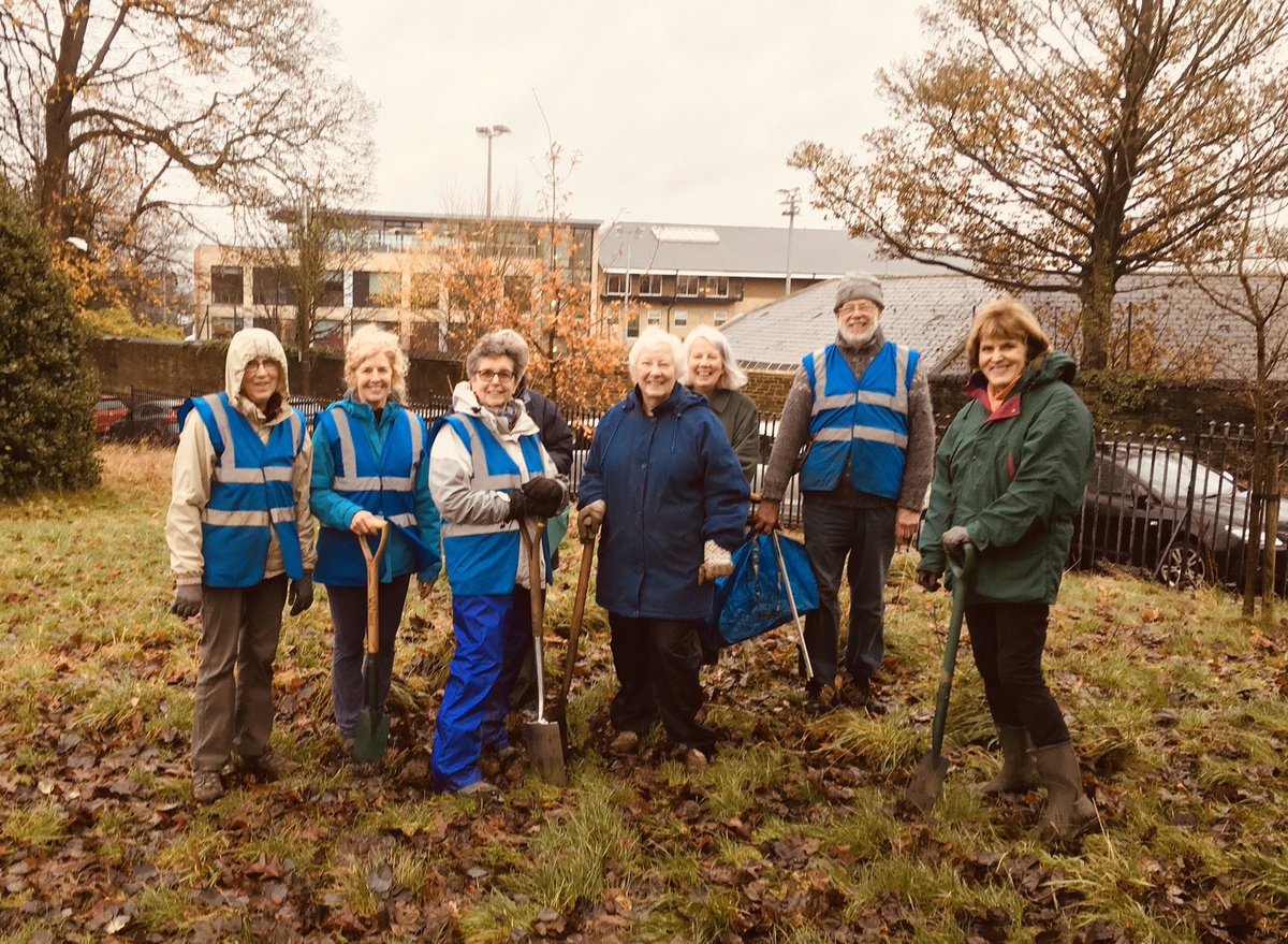 We planted 60 saplings today (wild cherry, rowan and silver birch) in a nursery area, where they will mature until they can be moved to their permanent position. Thanks to the Woodlands Trust, who approved our application and granted us these young trees. <a href="/WoodlandTrust/">WoodlandTrust</a>