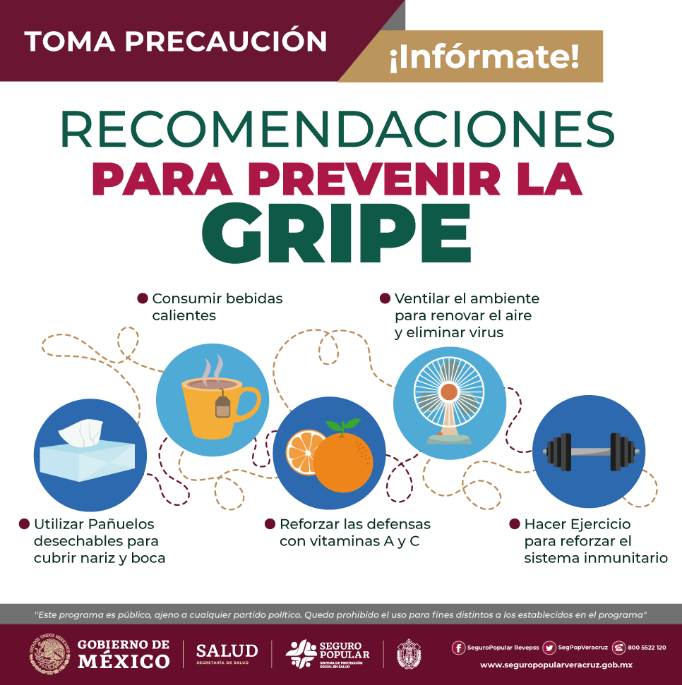 SegPopVeracruz's tweet photo. 👉🏼Toma en cuenta las siguientes recomendaciones para evitar la Gripe❄️

#Salud #SeguroPopular #Veracruz https://t.co/ZdgQCBZDUP