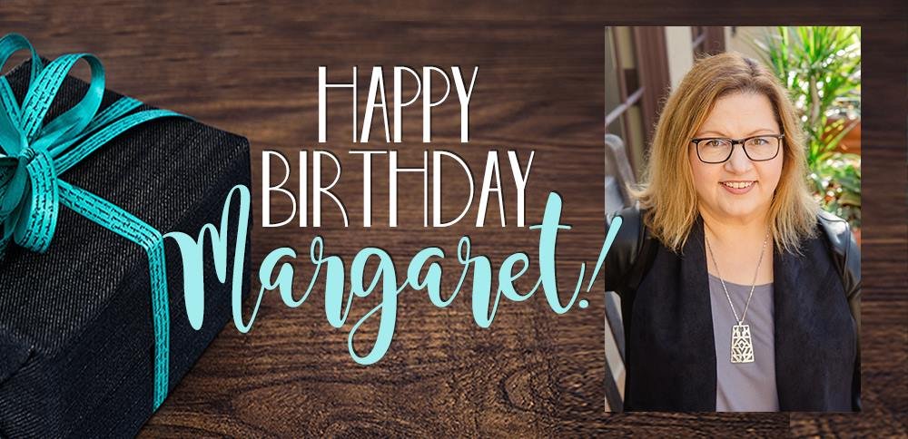 We're sending loads of Chicken Kisses and Birthday Wishes to the lovely <a href="/heymargaret/">Margaret Dumas</a> today! Happy birthday!! 🎂