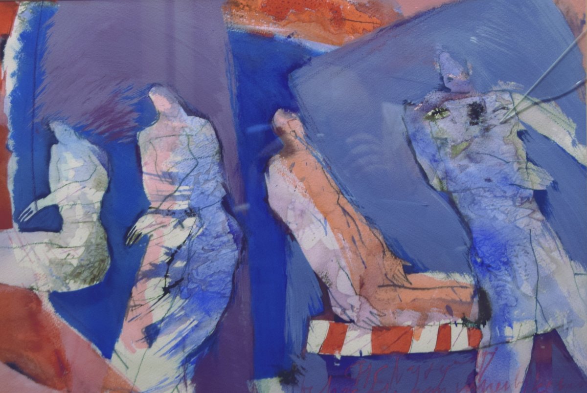 verborgenkunst's tweet photo. #Acrylverf op papier uit 1997 door Marjan Nagtegaal, getiteld "Behoefte aan innerlijke rust". 
U kunt meebieden op @Kunstveiling t/m zondag 8 dec. https://t.co/Cgj39T4gVw
.
#verborgenkunst #betaalbarekunst #nederlandsekunstenaar #budgetkunst #Kunstveiling  #marjannagtegaal https://t.co/dBmwaiTSU6