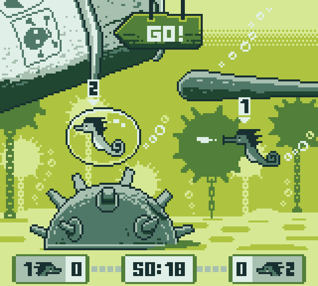 Así de vintage se vería Sea Bubble si hubiera sido hecho en pixel art. 
¿Qué os parece?  ¡A nosotrxs nos encanta el diseño de Diego! 😍

Puedes venir a jugar a Sea Bubble con nosotros durante el fin de semana al <a href="/culturgal/">Culturgal</a> en Pontevedra.
¡Anímate y ven a echar unas partidas! 😀
