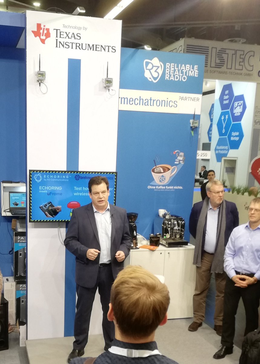 aeaktuell's tweet photo. Die Katze ist aus dem Sack : #r3 stellt seine Hardware zum #echoring vor. #sps_live @R3Coms @ArrowEurope @TXInstrumentsEU
Mehr Infos unter: https://t.co/5LA9JRBbgC https://t.co/5Vw5pIqDFW