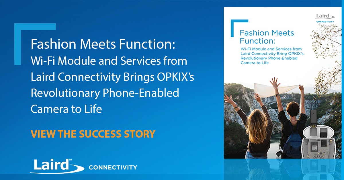 ezurio_llc's tweet image. Learn how @opkix leveraged #wifimodule and services from @LairdConnect to bring their phone-enabled camera to life.
View the success story here: bit.ly/2QUjt7q