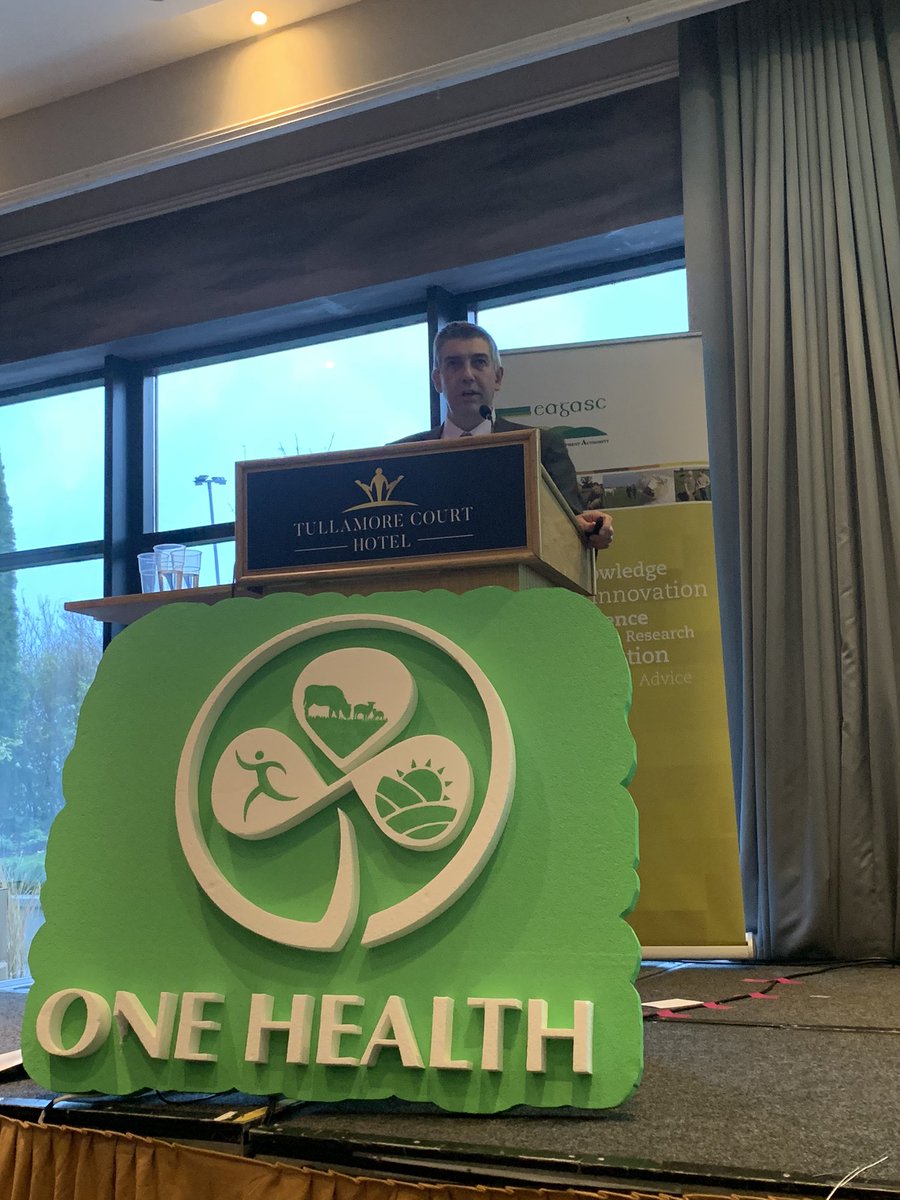 ShaneMcAuliffe1's tweet photo. Take home messages now from David Graham, CEO of @animalhealthire #AMRConf https://t.co/hTmOXEJGHN